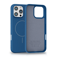 Nouvel Étui de Téléphone à Recharge Magnétique en TPU Couleur Unie Effet Peau, Conçu pour iPhone 11 12 13 14 15 16 17 Pro Max Plus (Modèle 2026)