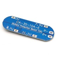 Module de protection de chargeur de batterie au lithium 3S 10A 11.1V 12V 12.6V pour cellules de batterie Li-ion Lipo 18650 BMS 3.7V