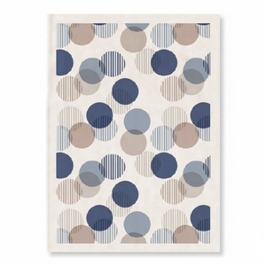 ชุดผ้าขนหนูผ้าฝ้ายไมโครไฟเบอร์ลายแถบหลากสีชุดผ้าลินินสำหรับห้องครัวที่ทนทานและซักได้ - Product Image 1