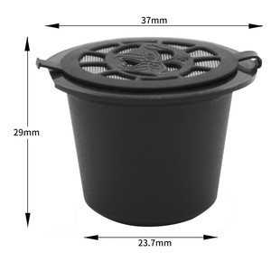 Vasos Reutilizables Portátiles con Tapa y Filtro, Cápsulas de Café de Plástico Recargables, Cápsulas de Café Ecológicas para Máquinas - Product Image 3