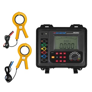 เครื่องทดสอบความต้านทานดินแบบหนีบคู่ 3200C เทคโนโลยี <span class=keywords><strong>FFT</strong></span> และ AFC สำหรับการวัดค่าความต้านทานดิน  สำหรับอิเล็กโทรดสายดินระบบไฟฟ้า - Product Image 2