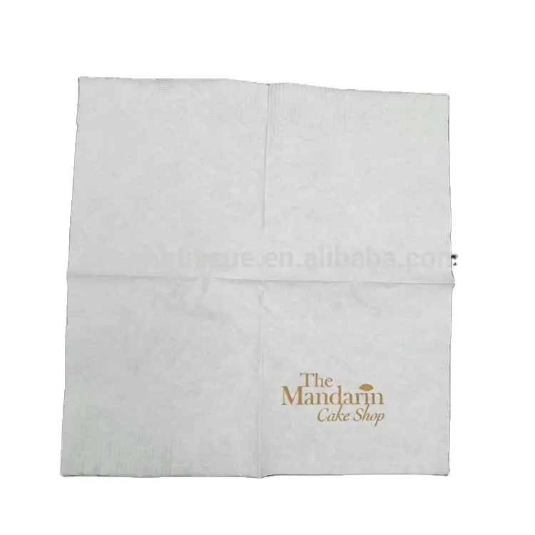 single color printing napkin paper cake shop tissue OEM