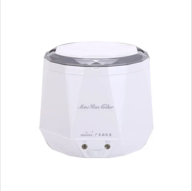 1.3L Portable Mini Rice Cooker 12V/24V Electric Rice Cooker 100/140W Good Quality Food Cooker For Truck/Car/Bus