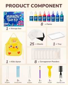 Pintura <span class=keywords><strong>de</strong></span> Marmoleado al Agua <span class=keywords><strong>para</strong></span> <span class=keywords><strong>Niños</strong></span>, Pintura <span class=keywords><strong>de</strong></span> Mármol Dorado Metálico, <span class=keywords><strong>Manualidades</strong></span> <span class=keywords><strong>para</strong></span> <span class=keywords><strong>Niños</strong></span> <span class=keywords><strong>de</strong></span> 6 <span class=keywords><strong>a</strong></span> <span class=keywords><strong>12</strong></span> <span class=keywords><strong>A</strong></span>ños, Kit <span class=keywords><strong>de</strong></span> Pintura Mágica <span class=keywords><strong>de</strong></span> Marmoleado - Product Image 3