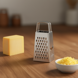 Rallador de Queso Mini de Acero Inoxidable, Utensilio de Cocina - Product Image 3