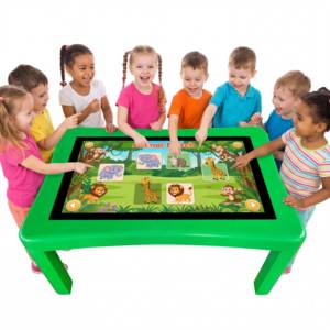 <span class=keywords><strong>Table</strong></span> interactive intelligente pour enfants, portable, <span class=keywords><strong>connectée</strong></span>, pour l'intérieur, avec protection intégrée - Product Image 6