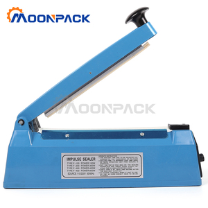 Machine à sceller Moonpack PFS-200, scelleuse à chaleur pour sacs, scelleuse manuelle <span class=keywords><strong>portable</strong></span> pour sacs en papier, film thermique hermétique, machine à sceller en plastique pour emballage - Product Image 1