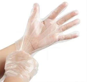 50 pièces/paquet, gants jetables en CPE, imperméables, résistants à l'huile, épais, pour barbier, salon de beauté, cuisine, alimentation - Product Image 1