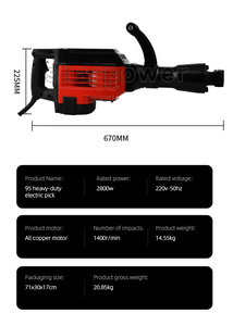 SHARPOWER Chine brise-béton <span class=keywords><strong>démolition</strong></span> perceuse marteau chiesel 64a 1800w <span class=keywords><strong>prix</strong></span> de la machine - Product Image 5