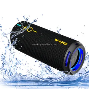 Latest W-KING D320 IPX7 Waterproof 40W Powerful Outdoor Portable Bluetooth Wireless Speaker