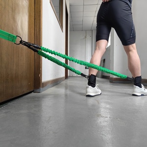 Gymarts Resistance Bungee bande en latex avec poignée <span class=keywords><strong>ancrage</strong></span> de porte sangle de <span class=keywords><strong>cheville</strong></span> pour l'entraînement - Product Image 1