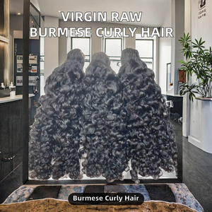 Extensiones de Cabello Humano Virgen Indio Real Sin Procesar, Doble Trama a Máquina, Todos los Colores, Paquetes para Permanente, Calidad de Salón, Cutícula Alineada - Product Image 2