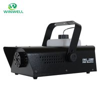 Machine à fumée 1200W avec éclairage LED RVB, éjecteur de fumée, machine à fumée colorée pour discothèque, DJ, fêtes de Noël, effets de scène, lumière de scène, brouillard