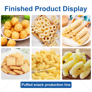 Chaîne de production de snacks soufflés ORME : machine extrudeuse de maïs soufflé, chips de maïs et spirales de fromage - Product Image 4