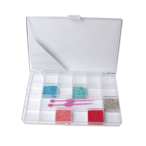 21991 <span class=keywords><strong>Walmart</strong></span> Hot Bán 21 Ngăn Acrylic Bead Organizer Cho Hàng Thủ Công Nhỏ Và Rhinestone Công Cụ - Product Image 1