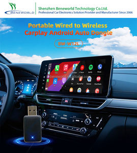Updated 2 in 1 Wireless <b>Carplay</b> <b>Adapter</b> Android Auto for phone,Wireless <b>CarPlay</b> <b>Adapter</b> Wireless Plug and Play Auto Connection - Product Image 2