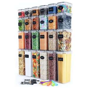 2023 Hot Sales Clear Food Storage Containers Airtight Food Storage Containers Kitchen Organizer Food Storage Containers Set