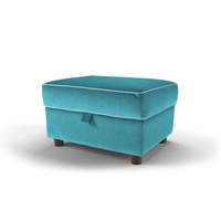 Pouf de rangement modulaire moderne capitonné en PU, chaise de loisirs, repose-pieds, banc pour salon, chambre, salle à manger, hôtel