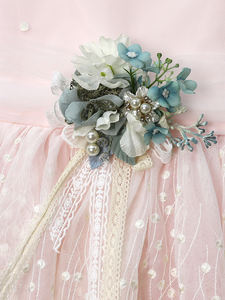 बच्चों के जन्मदिन की पार्टी राजकुमारी ने गर्मियों में बच्चों की पार्टी फैशन आस्तीन वाले बच्चों को 2-12 साल के कपड़े - Product Image 5