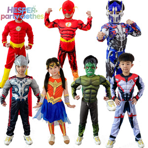 HESPER Spider Man Performance Muscle Costume for <b>Halloween</b> Polyester Jumpsuit for Age Group Inspired by Movie & TV Character - Product Image 2