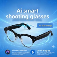 Gafas con Cámara IA de Molde Privado OEM, Control Táctil y por Botones, Marco TR90, Traducción en Tiempo Real 1080P, Foto, Video, Música, Llamadas, Inteligentes, IPX-5