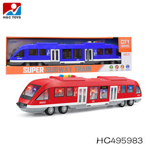 1:16 luci elettriche per bambini musica metropolitana modello di plastica treno della metropolitana veicolo giocattolo altri veicoli giocattolo - Product Image 5