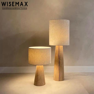 WISEMAX MUEBLES Wabisabi Lámpara de pie de tela de estilo moderno E27 Base de luz LED para el hogar Sofás Corner <span class=keywords><strong>Cafe</strong></span> Decor Lámpara de pie - Product Image 4