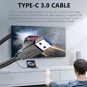Tùy chỉnh kỹ thuật số cáp USB <span class=keywords><strong>usb3.1c</strong></span> 16ft HD VR Cáp - Product Image 2