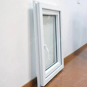 <span class=keywords><strong>Ventana</strong></span> Francesa Cuadrada de Aluminio con Rotura de Puente Térmico y Doble PVC, Estilo Americano, <span class=keywords><strong>120x120</strong></span>, para Baño, Venta al Por Mayor de Fábrica en Foshan - Product Image 6
