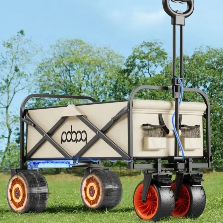 Vagão de transporte elétrico motorizado vagões elétricos e-beach vagão ao ar livre e-Wagon