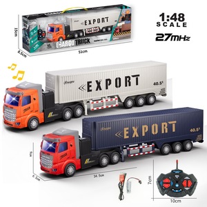 <span class=keywords><strong>Camion</strong></span> de construction <span class=keywords><strong>radiocommandé</strong></span> SINO à l'échelle 1:48, 4 canaux, avec feux avant européens et musique, chargeur inclus - Product Image 4