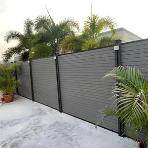 Painel Composto de Plástico e Madeira Oco Resistente a UV, Resistência ao Desbotamento, Conjunto Completo de Cerca de Jardim de Plástico - Product Image 4