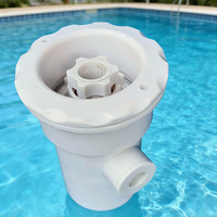 ABS Schwimmbad-Hauptablaufzubehör, Wasserrücklaufvorrichtung und Abwassersaugdüse für Folienbecken