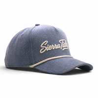 Gorra de Béisbol de Mezclilla Vintage Lavada 100% Algodón con Visera Curva y Logotipo Bordado en 3D Personalizado