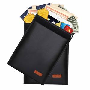 Office Supplies Fiberglass <b>A4</b> File <b>Folder</b> Waterproof Fireproof <b>Document</b> Bag - Product Image 3