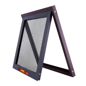 Puerta Corredera de <span class=keywords><strong>Aluminio</strong></span> con Malla Antimosquitos de Acero Inoxidable de 18 Mallas y Cerradura <span class=keywords><strong>para</strong></span> Balcón, Patio o Apartamento - Product Image 1