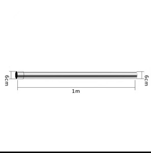 Tubo di Estensione per Canna Fumaria in Acciaio <span class=keywords><strong>Inox</strong></span> 20-50cm per Esterni, Bestseller - Product Image 3