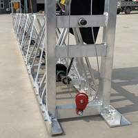 Niveleuse à béton à moteur essence Pioneer, avec châssis en acier de fabrication chinoise, poutre vibrante à section standard, équipement de pavage 6000 kg