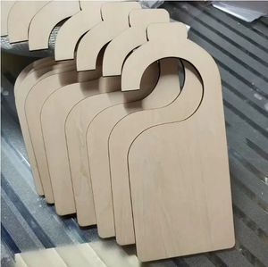 Porta DIY personalizzata appeso in legno bianco per bambini divisore eco-friendly Basswood pino per Boho vivaio - Product Image 5