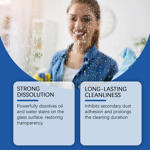 High Quality 200ml Disposable Eco-Friendly <b>Liquid</b> Bathroom Glass Cleaner - Product Image 4