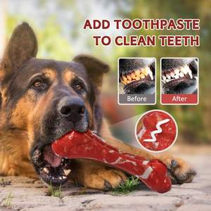 Juguetes masticables para perros de goma interactivos ultra duraderos para masticadores agresivos - Product Image 3