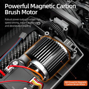 Coches RC <span class=keywords><strong>de</strong></span> 2.4Ghz 4WD, Todoterreno Eléctrico con Control Remoto por Radio, Camionetas Monstruo <span class=keywords><strong>de</strong></span> Juguete para Niños, Regalos - Product Image 3