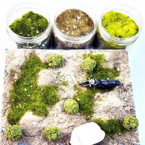 Handmade <b>Miniature</b> Grass Stone Flock Powder - Perfect for DIY Dioramas & Micro Landscapes - Product Image 2