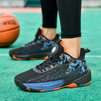 Baskets montantes de sport d'extérieur pour hommes, chaussures de basketball professionnelles, grandes tailles, printemps-hiver