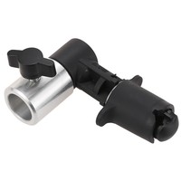 Réflecteur en Aluminium Clip Photographie Fond de Studio Réflecteur Softbox Disque Porte-Support de Fixation pour Support De Lumière