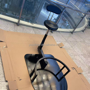 Sedia Girevole Integrata per Parrucchiere, Sgabello da Barbiere, Poltrona Rotante per Salone di Bellezza - Product Image 4