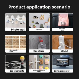 Nastro <span class=keywords><strong>Biadesivo</strong></span> Acrilico Trasparente Nano Senza Tracce, <span class=keywords><strong>Impermeabile</strong></span> e ad Alta Viscosità per Uso Transfrontaliero - Product Image 2