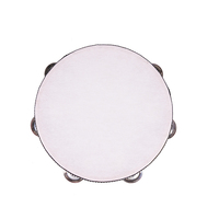 Other Musical Instruments Tambourine Wooden 4/6/8/10 Inches Customized Bracelet Bell Mini Tambourine