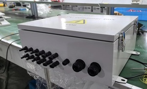 Kinee năng lượng mặt trời PV Combiner <span class=keywords><strong>Box</strong></span> DC kết hợp khóa hộp 2 4 6 8 12 chuỗi hộp - Product Image 6