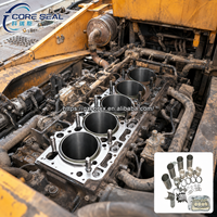 Kit de révision moteur D7D D7E EAE2 pour Volvo EC240B EC290BLC – Pièces de chemise de cylindre, piston, embrayage hydraulique pour décapeuse à froid de chaussée